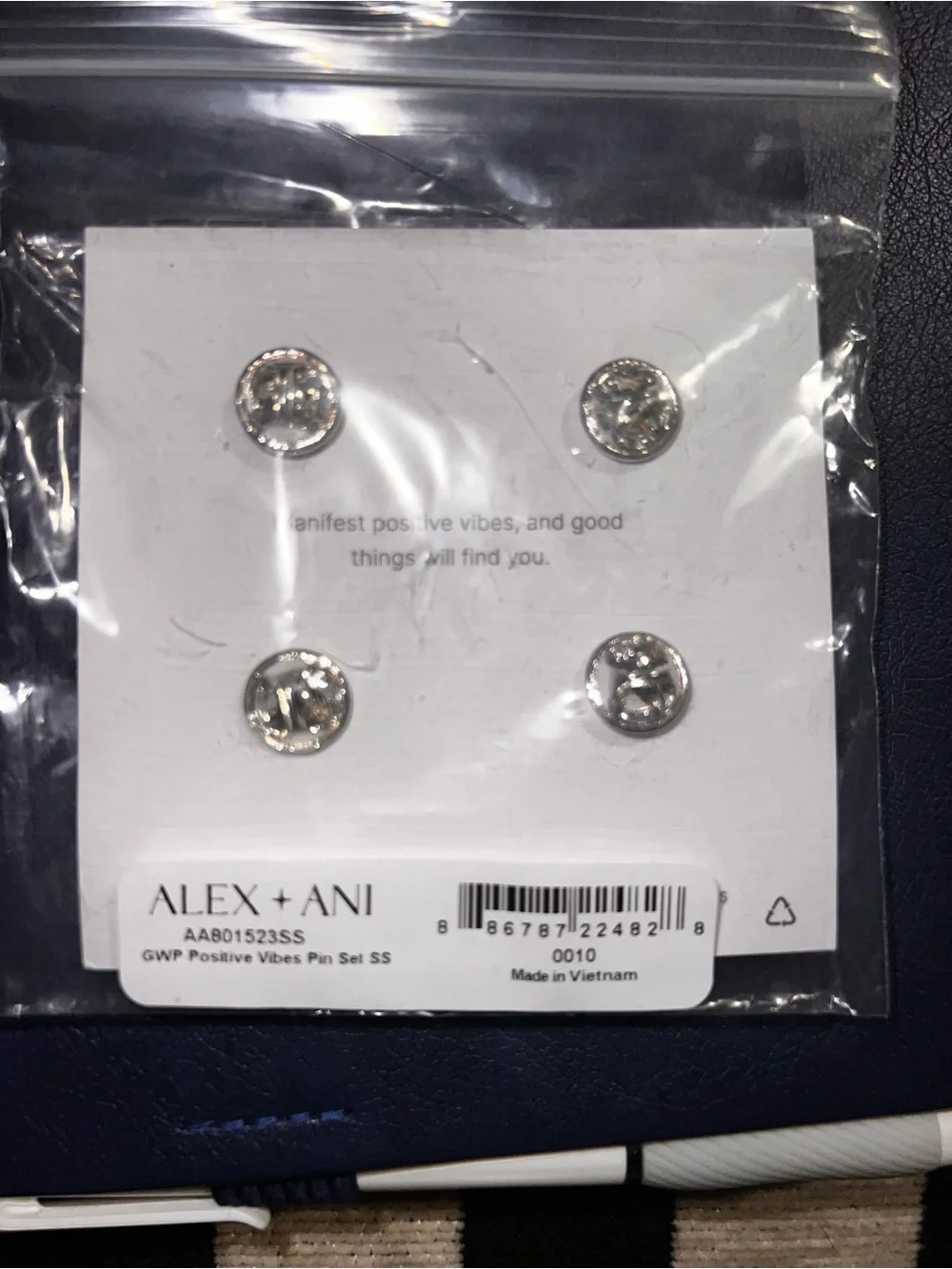Alex and Ani holiday pin
